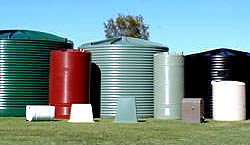 rainwater tanks fire sprinklers